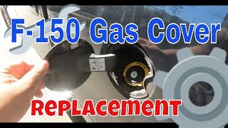 How To Replace The Gas Door Assembly On A Ford F150 [upl. by Ahsilek]