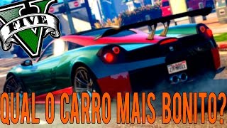 TOP 5 CARROS MAIS BONITOS DO GTA V  SUPERS [upl. by Mert157]