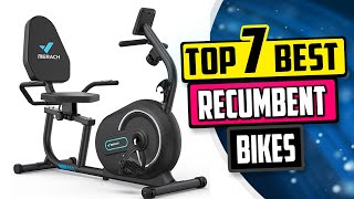 Best Recumbent Exercise Bike  Top 7 Reviews 2024 Buying Guide [upl. by Iliram810]