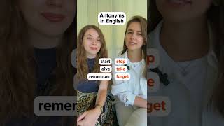 Antonyms in English [upl. by Vitus280]