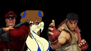 MUGEN Psycho Rapper Vega Miacis Ryona IN RYU DEATH [upl. by Aibonez]