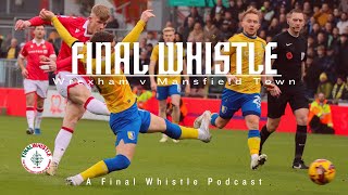 FINAL WHISTLE  Wrexham v Mansfield Town [upl. by Akinaj209]