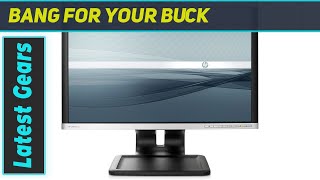 HP LA2205wg LCD Monitor 22quot Series  Certified Refurbished Review [upl. by Aamsa682]