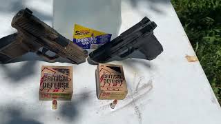 30 Super Carry vs 9mm Critical Defense Ammo Which Is Better For Selfdefense [upl. by Vescuso287]