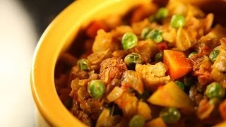 Vegetable Korma Mixed Vegetables By Archana [upl. by Noseaj458]