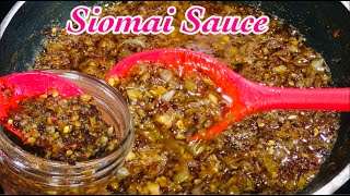 SIOMAI SAUCE  GARLIC CHILI SAUCE  EASY SIOMAI SAUCE [upl. by Anaxor839]