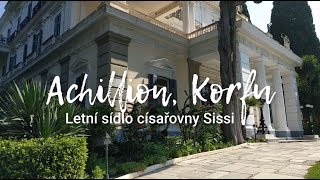 Achillion Achilleion Achilleon 2018 Korfu Řecko  Letní sídlo císařovny Sissi  1080p [upl. by Saxen]