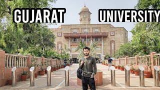 vlog 17 GUJARAT UNIVERSITY VLOG  SMALL TOUR GUJARAT UNIVERSITY BEST University IN AHMEDABAD [upl. by Lihcox861]