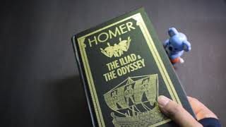 THE Iliad and the Odyssey BY HOMER BOOK FIRST LOOK [upl. by Atinaj]