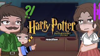 The Dursleys react to Harrys 1st yearPhilosophers stone  Gacha  Harry Potter [upl. by Ase]