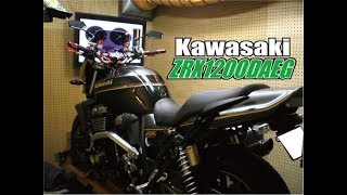 ZRX1200ダエグ シャーシダイナモ ６速全開パワーチェック OVERマフラー×マーベリックサイレンサー [upl. by Lleoj]