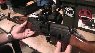 RS Products AKM Scope Mount Review [upl. by Prent57]