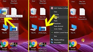 How to fix DesktopExplorer does not refresh automatically in Windows 10 [upl. by Suehtomit]