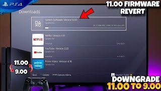 How to downgrade PS4 from 1102 to 900 Reverting PS4 to 900 [upl. by Stern]