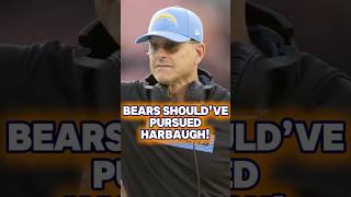 Why Didn’t The Bears Pursue Jim Harbaugh shorts bears [upl. by Robaina]