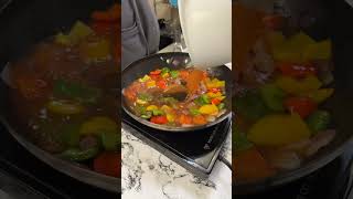 Its sweet its sour and its totally delicious sweetandsourrecipe halal chinesefood recipe [upl. by Travus]