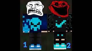 Edson Light VS Francys Light trollface minecraft edit viralshorts trending [upl. by Laurene]