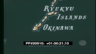 OKINAWA  INVASION OF THE RYUKYU ISLANDS 1945 WWII COMBAT FILM IN COLOR 20910 [upl. by Fee142]