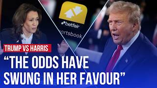 Trump vs Harris What are the odds  Bookmaker explains  LBC [upl. by Shellans]