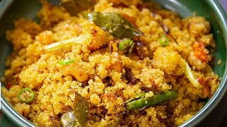 Spicy Suji  Semolina  Savoury Semolina with seasonal Vegetable  Bengali Recipe [upl. by Ahsilyt106]