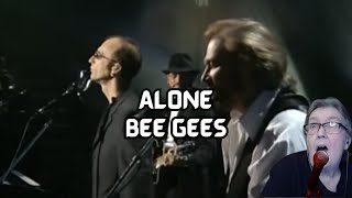 AloneBee Gees  REACTION [upl. by Ahsilav]