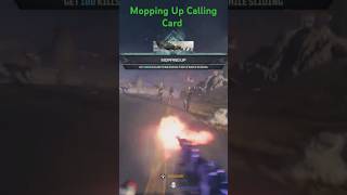 MWZ Mopping Up Calling Card gaming cod callofduty MWZ gameplay ps5 [upl. by Livvyy]