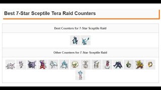 Sceptile Counters Giveaway [upl. by Basso967]