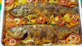 COMO PREPARAR PEIXE FRITO NO FORNO  Alê Receitas [upl. by Aicilec]