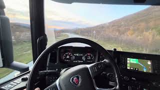 POV Driving Scania 540S  Kilpisjärvi E8 [upl. by Ynnoj652]