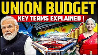 Budget  Key terms in the budget explained  OnlyIAS [upl. by Ahsehyt]