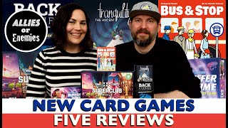 5 New Card Games  Reviews [upl. by Pratte]