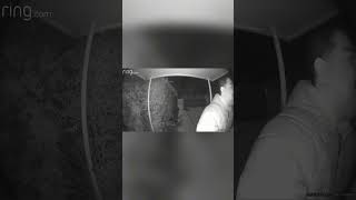 Doorbell Cam Captures Taxi Driver’s Sweet Gesture [upl. by Nirret]