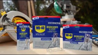 New WD40 Specialist Degreaser and Cleaner EZPods – 30s duration [upl. by Russom515]