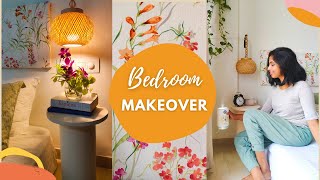 Small Bedroom Makeover With No Furniture Bedroom Wall Decoration Ideas  BudgetFriendly DIYs [upl. by Assilat298]