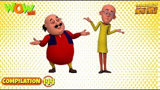 Motu Patlu  Non stop 3 episodes  3D Animation for kids  144 [upl. by Light]