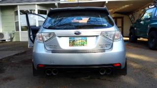 Magnaflow CatBack Exhaust on 2013 Subaru Impreza WRX Hatchback [upl. by Norwood898]