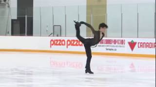 Shingo NISHIYAMA SP Skate Ontario 2018 Minto Summer Competition [upl. by Hnim]