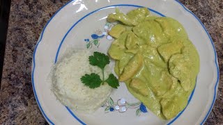 Pollo en Crema de Chile Poblano [upl. by Boaten]