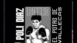 Poli Diaz El Potro De Vallecas Boxeo  Amstrad PCW  emulador MAME MESSUI64 v0165 [upl. by Stout]