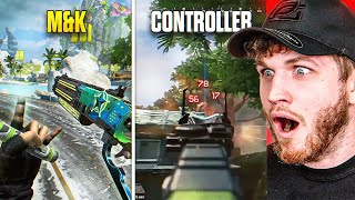 THE MampK VS CONTROLLER DEBATE  APEX NOOBS REACT [upl. by Blanc]