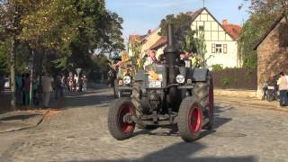 Ditfurt bei Quedlinburg  Erntedankfest  Festumzug 2014 [upl. by Anyar]