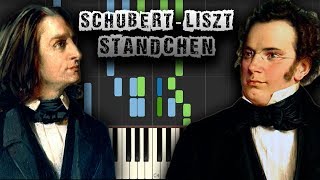 Franz Schubert  arr Liszt  Ständchen Serenade D957  Piano Tutorial Download MIDI  Scores [upl. by Mita752]