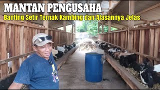 Pak Doni Banting Setir Jadi Peternak Kambing Dan Sudah puas Jadi Pengusaha [upl. by Shiroma]