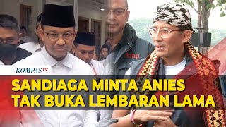 Sandiaga Uno Minta Anies Tak Buka Lembaran Lama Bisa Timbul Perpecahan dan Polemik [upl. by Ardeen]