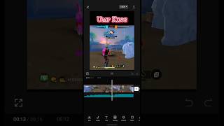 Capcut Tutorial video editing Garena Free Fire Max Gameplay shorts  tranding  viralchallenge [upl. by Terrilyn]