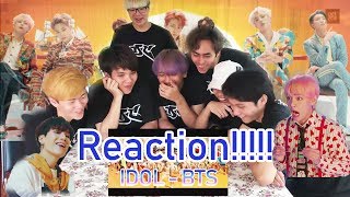 BTS 방탄소년단 IDOL Official MV  DiCe cover BTS  Reaction ENG SUB [upl. by Marilou628]