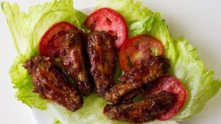 BBQ Honey Chicken Wings [upl. by Cibis213]