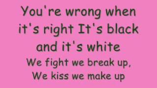 Katy Perry Hot N Cold With Lyrics [upl. by Hamo378]