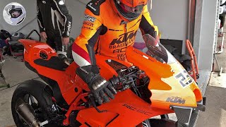 KTM RC 8C  beautiful details and sharp sound Hear him and see him [upl. by Sad]