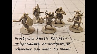 Northstar Miniatures The Frostgrave Knights plastic kit arrives [upl. by Nnybor99]